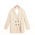 Ladies woven fashion blazer